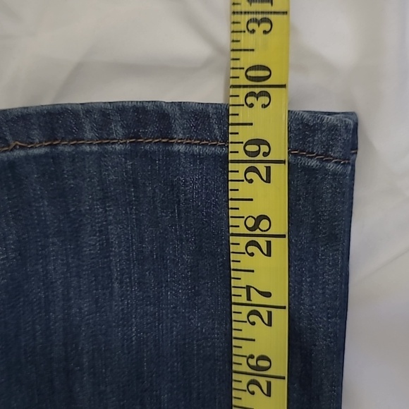 Kut from the Kloth Jeans Women's sz 2 Mid Rise Straight Leg Denim Jeans - Picture 11 of 11